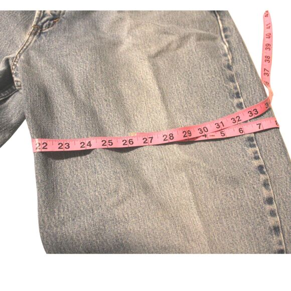 Vintage Men's Levi Strauss 560 Jeans Pants | Light Wash | Tapered Leg | 38 x 34 - Picture 9 of 9